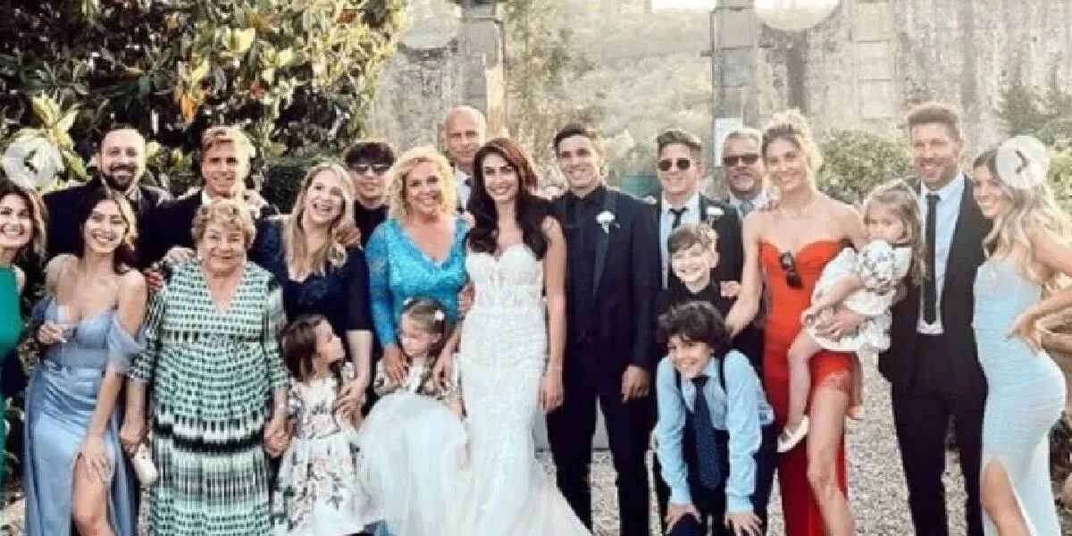 El pedido del Cholo Simeone a su ex, Carolina Baldini, en el casamiento de su hijo: “Quedó completamente excluida”