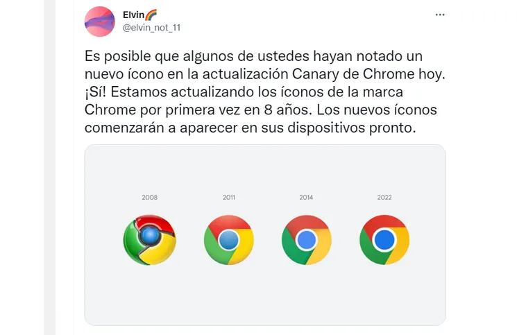 Google cambió el logo de Chrome después de 8 años y casi nadie se dio  cuenta: cómo es el nuevo diseño | Cienradios