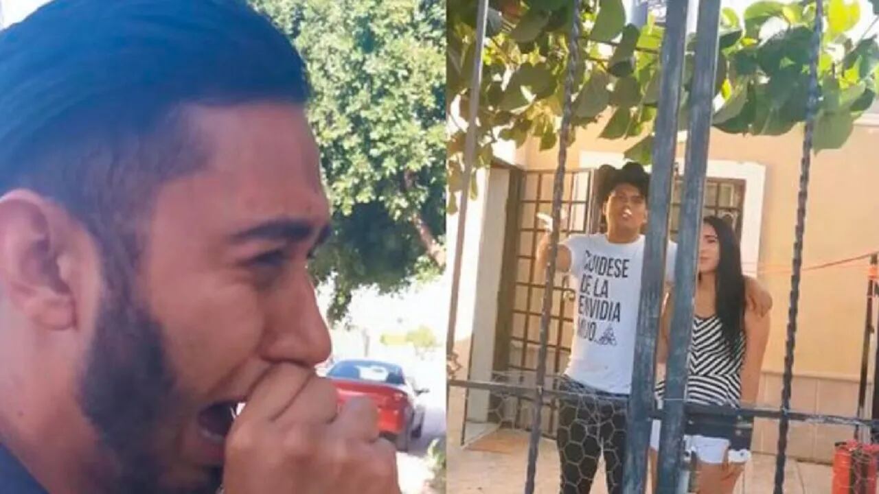 Video | Intentó reconquistar a su ex pareja con una serenata pero terminó llorando al verla con otro