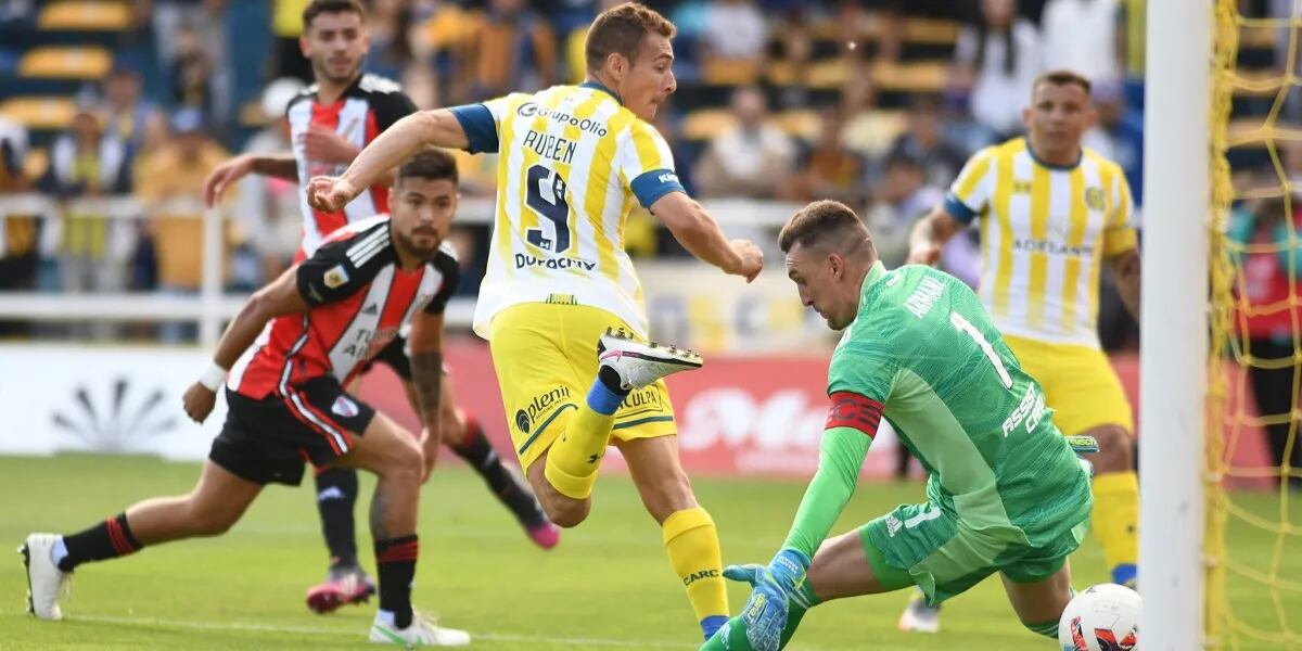 Liga Profesional de Fútbol: River estrenó el titulo con un empate ante Rosario Central