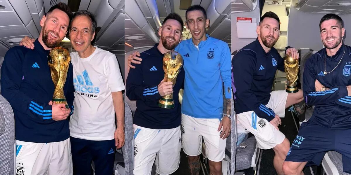 Lionel Messi tuvo un gran ida y vuelta 3.0 con Ángel Di María y Rodrigo De Paul: “Sos el mago”