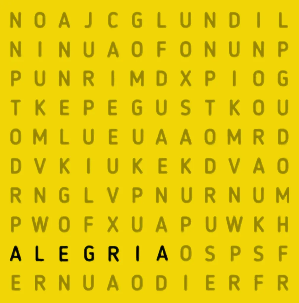 8 de cada 10 fallaron el reto visual: encontrá la palabra “ALEGRÍA” en la sopa de letras