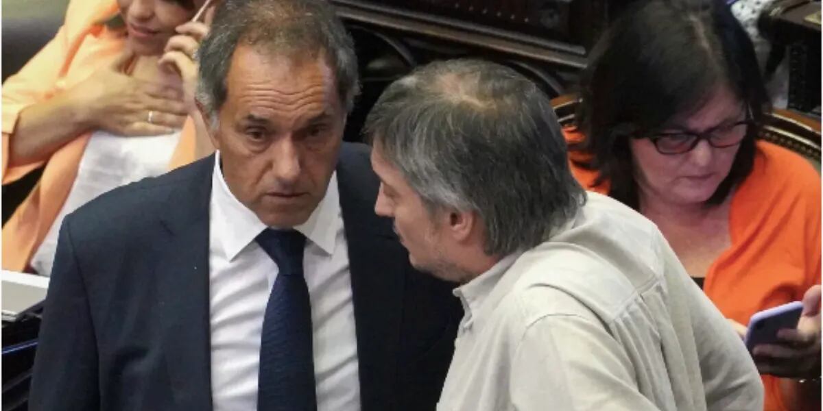 Máximo Kirchner chicaneó a Daniel Scioli por el armado de las listas: “Los viejos problemas”