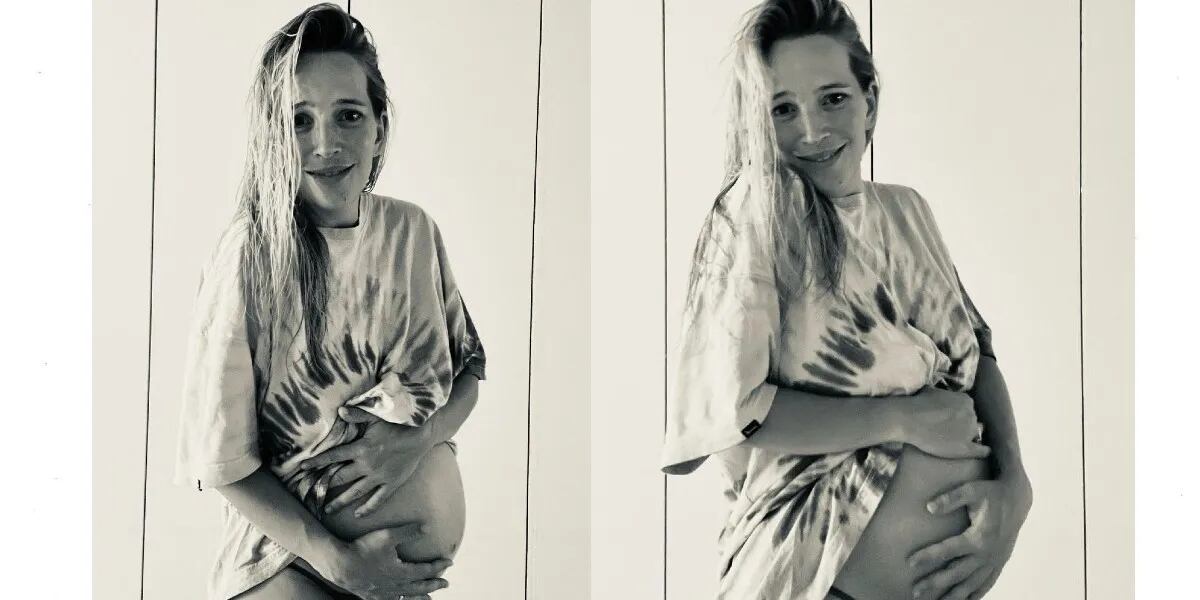 Luisana Lopilato se despidió de su panza de embarazo: “¡Cómo me va a costar!”