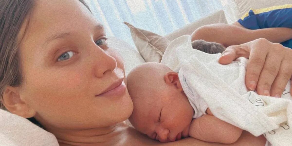 El conmovedor posteo de Barbie Vélez a su bebé Salvador al cumplir 2 meses de vida: “Mi chiquitín”