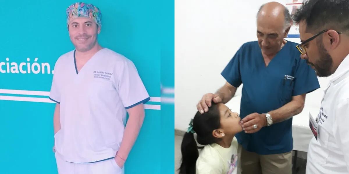 "Sepan que no los abandonamos", es médico cirujano y viaja a los pueblitos de Salta para operar gratis a los más necesitados