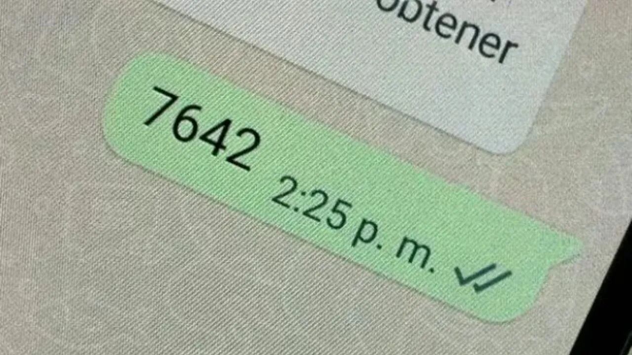 Qué significa que en WhatsApp te escriban el número “7642”