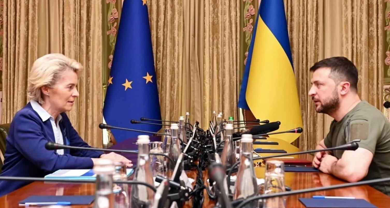 La Comisión Europea respaldó el ingreso de Ucrania y Zelenski celebró “Acelerará nuestra victoria”