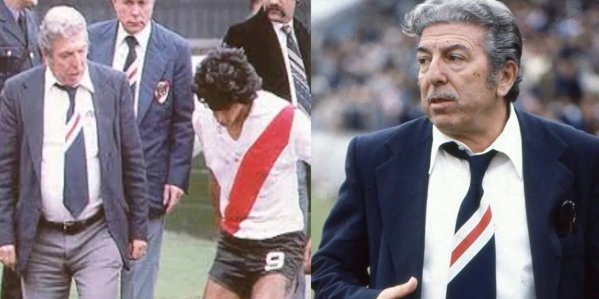 Cuando Angel Labruna asumió la dirección técnica de River Plate 47 años atrás