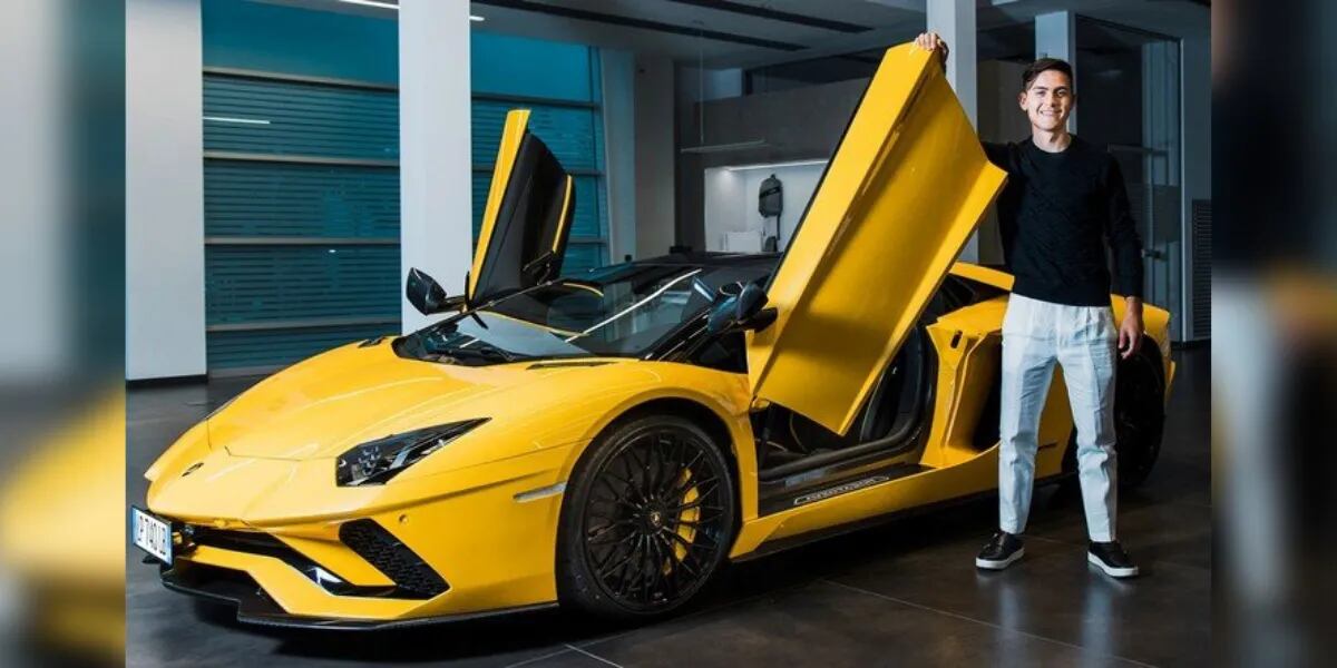 Cómo es el lujoso Lamborghini de Paulo Dybala (que cuesta casi 500 mil euros)