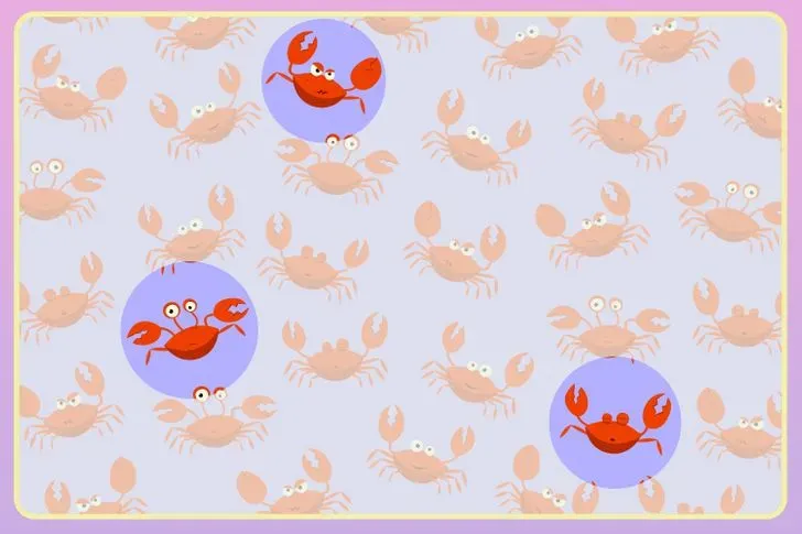 Reto visual para detallistas: encontrar a los TRES cangrejos de DOS patas en la imagen