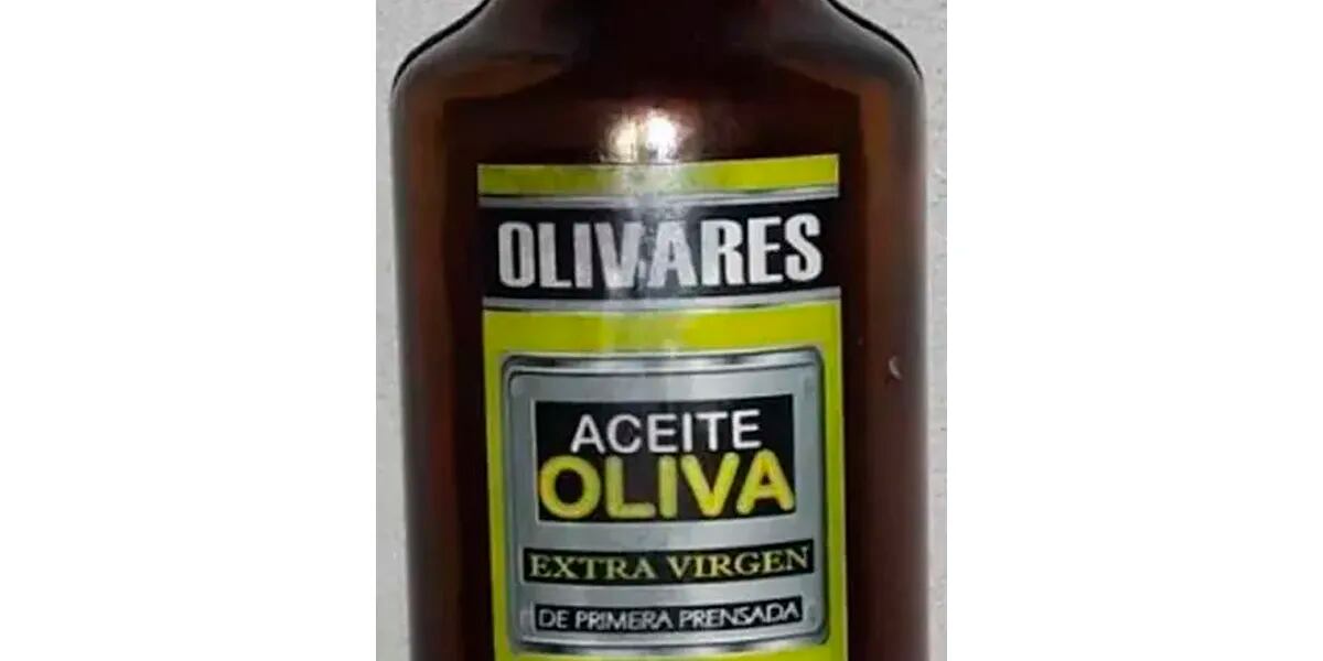 ANMAT: prohíben un popular aceite de oliva por ser un potencial peligro para la salud