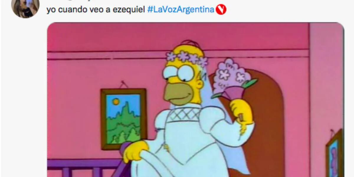 Ezequiel Pedraza cantó cuarteto en  “La Voz Argentina” y los memes no faltaron