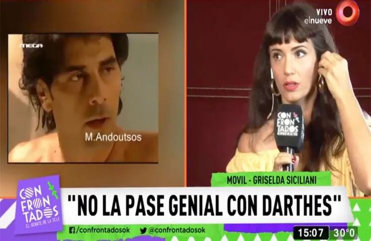 Griselda Siciliani durísima con el actor: "No la pase genial con Darthés"