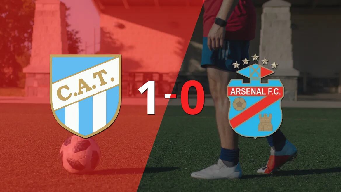 Atlético Tucumán derrotó en casa 1-0 a Arsenal