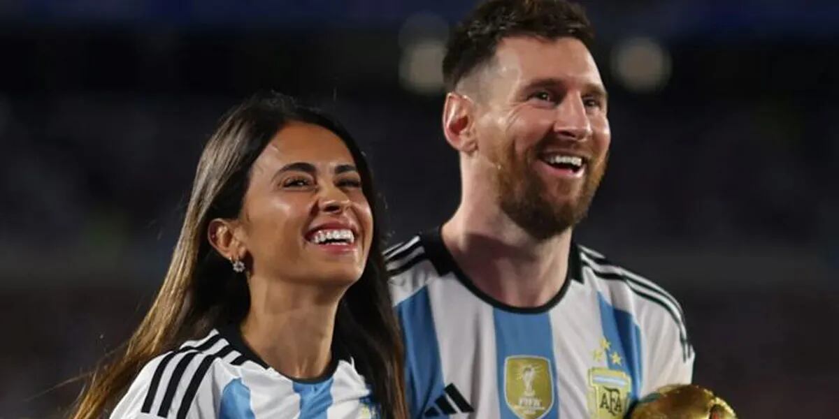 Antonela Roccuzzo no aguantó la emoción y subió una fogosa foto con Lionel Messi después del partido: “Soñado”