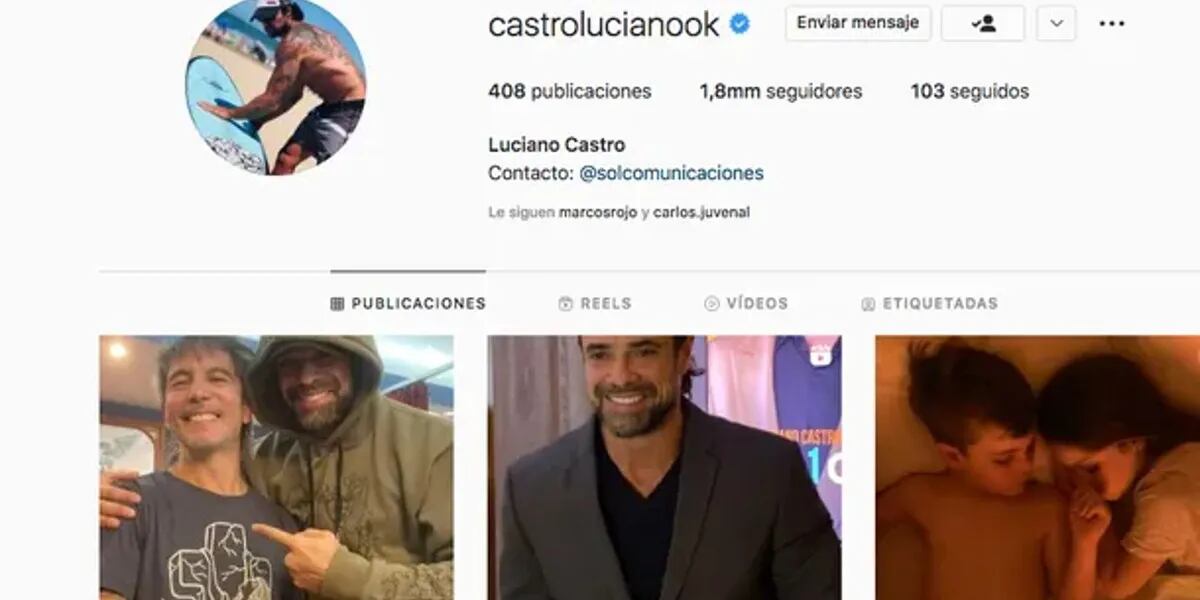 Luciano Castro reaccionó por primera vez tras el escándalo del video con sus hijos