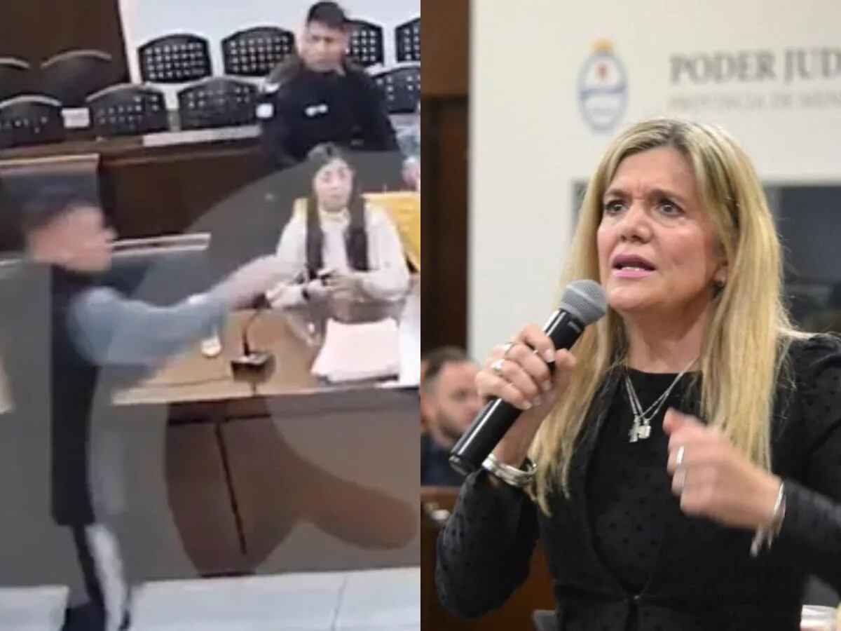 Se filtró el escalofriante video del ataque del preso que intentó asesinar a puñaladas a la fiscal Claudia Ríos