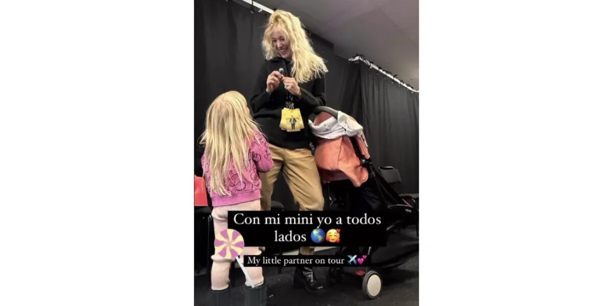 Luisana Lopilato presentó a su hija Vida en un evento y mostró su fuerte parecido: "Mi mini yo"