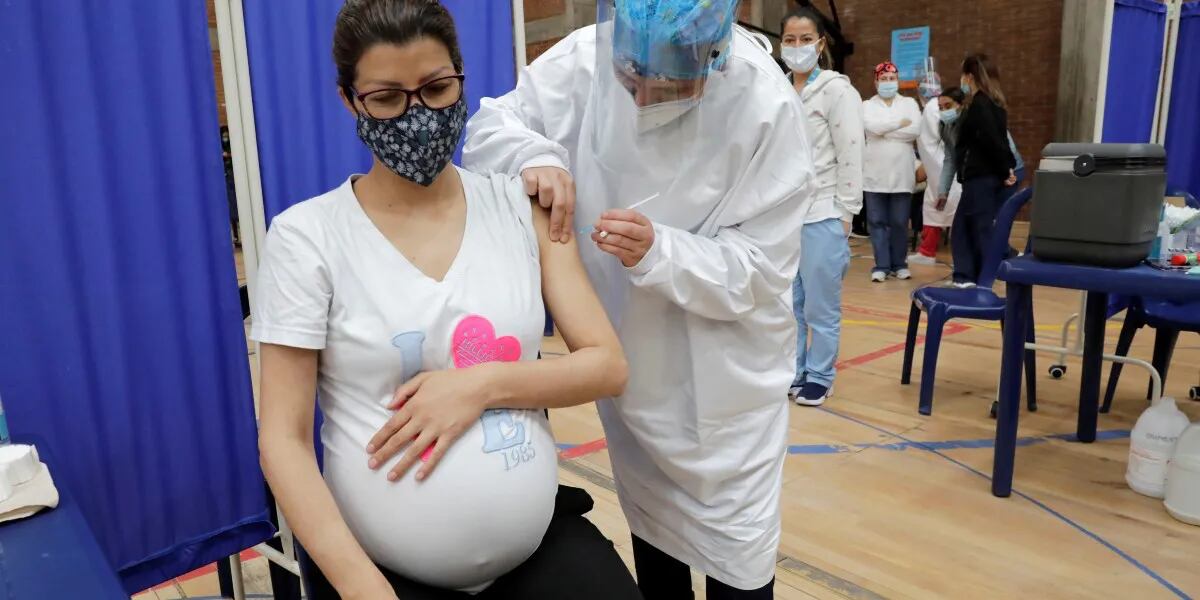 Las embarazadas vacunadas contra el coronavirus transmiten anticuerpos a sus bebés, según un estudio