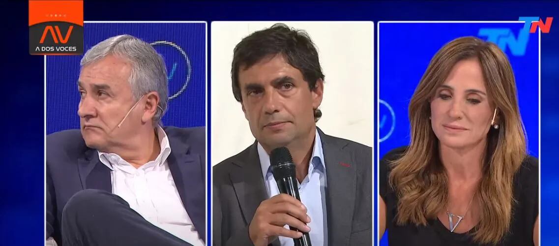 Picante debate en A Dos Voces entre Morales, Tolosa Paz y Lacunza