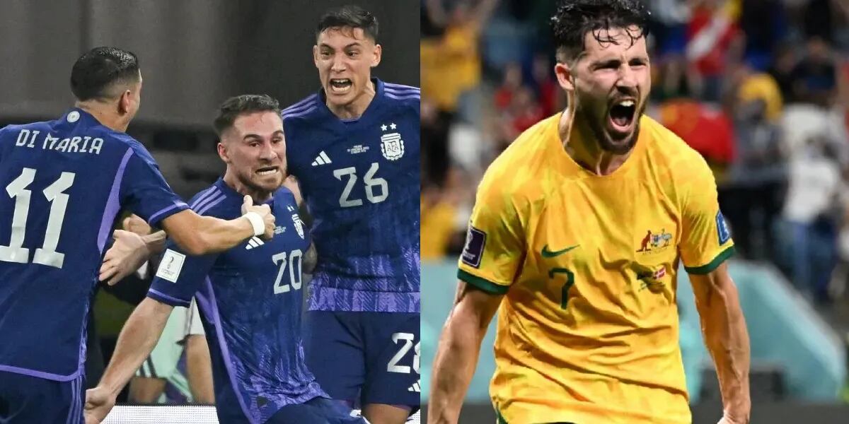 El antecedente mundialista que ilusiona a Argentina contra Australia por el Mundial Qatar 2022