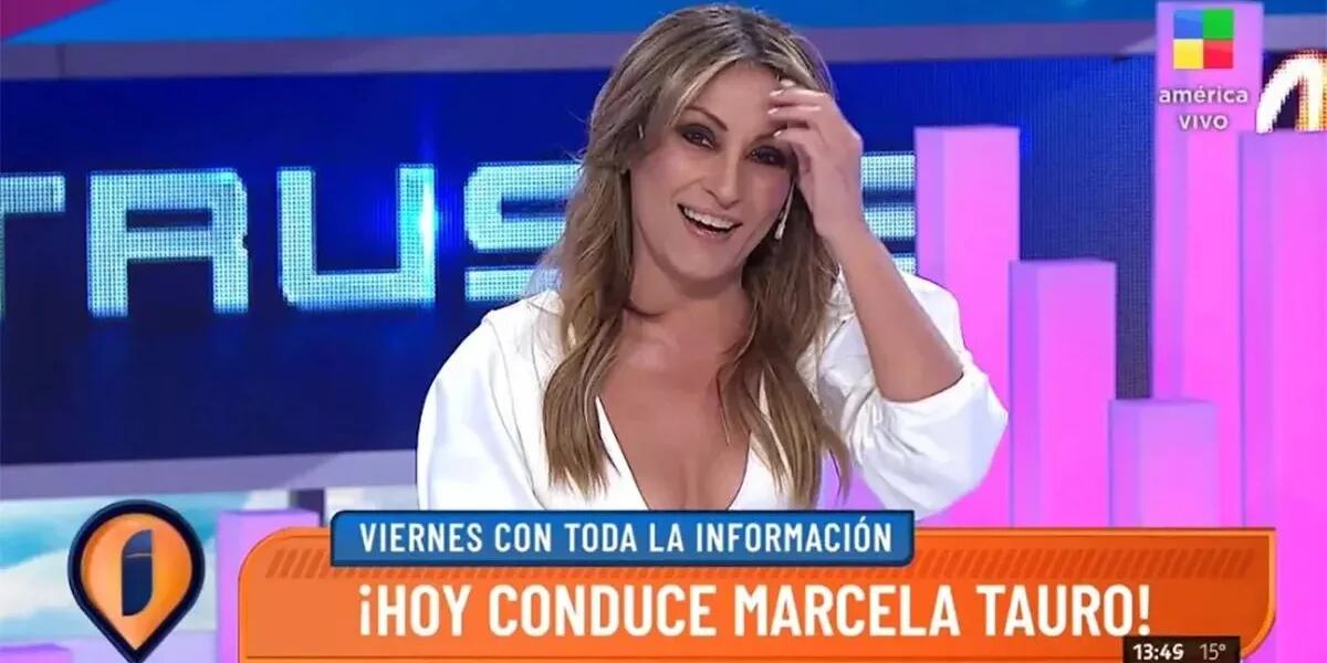 Marcela Tauro reveló si Jorge Rial la llamó tras debutar en la conducción de Intrusos: “No estoy enojada”