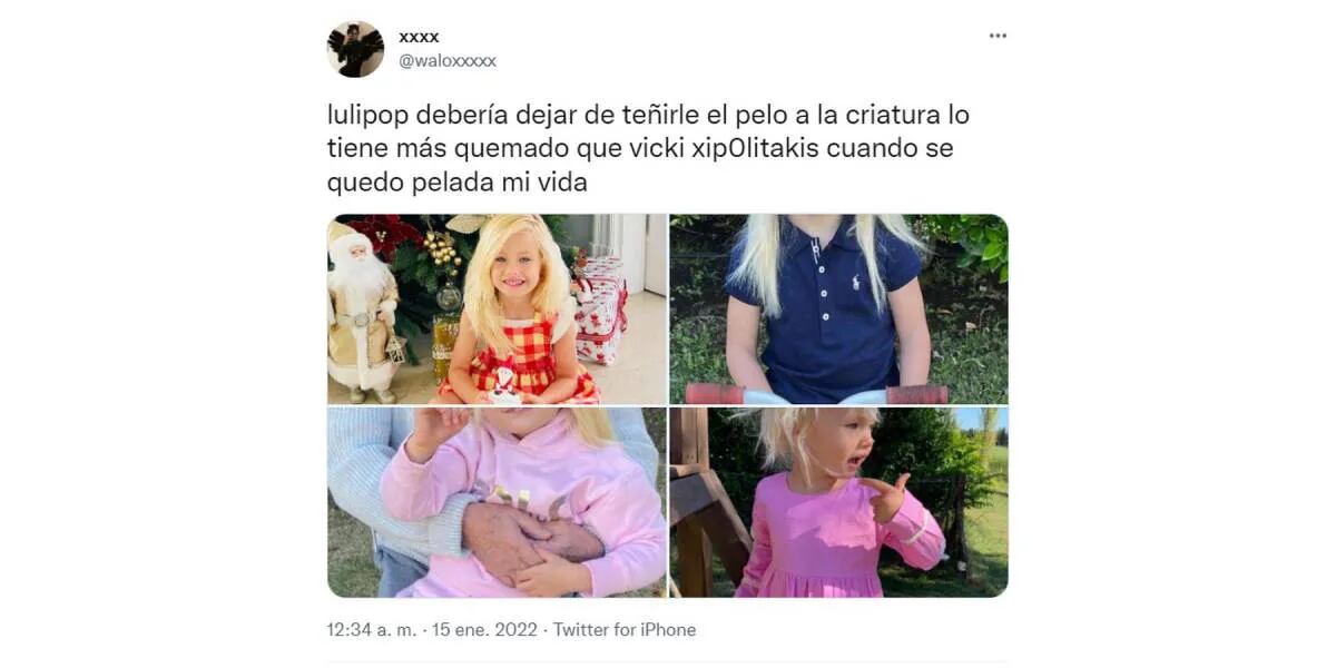 La furia de Luciana Salazar tras ser acusada de teñirle el pelo a su hija Matilda: "Me da mucha lástima"