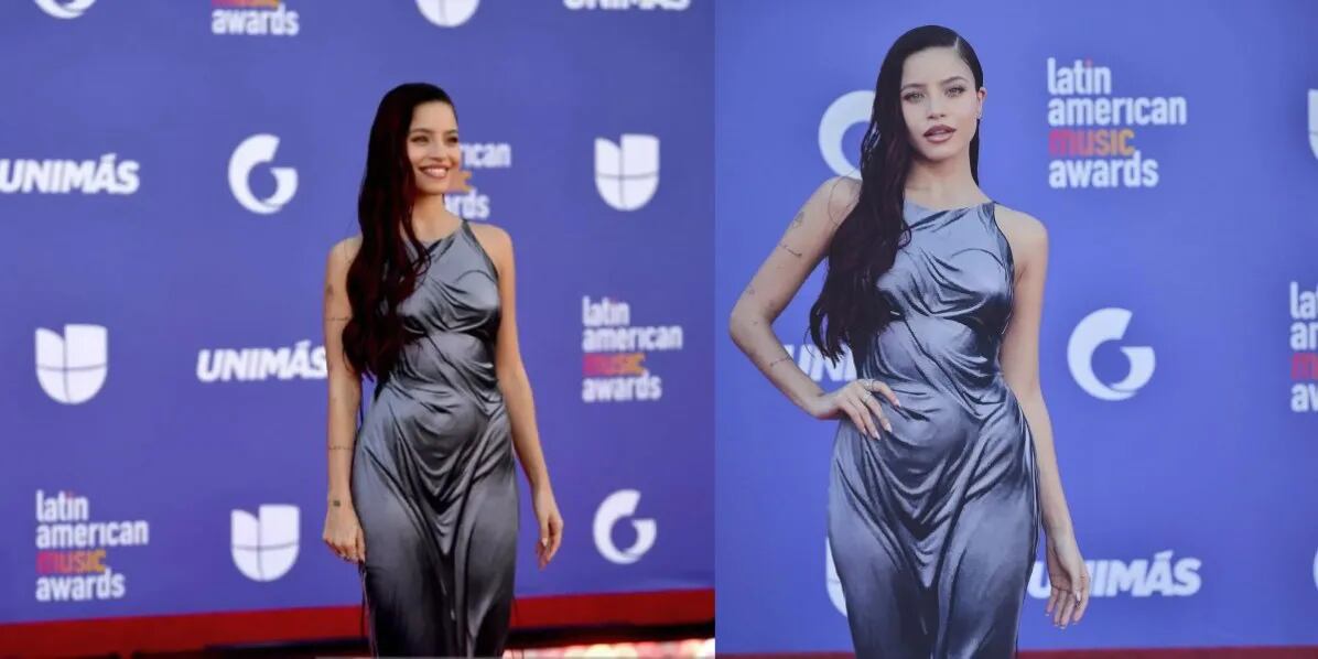 El look de Emilia Mernes en los Latin American Music Awards