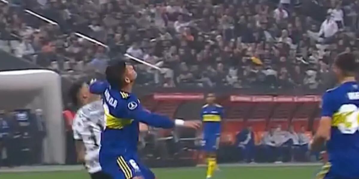 El Kun Agüero se enojó con el árbitro que dirigió a Boca contra Corinthians y estalló en insultos