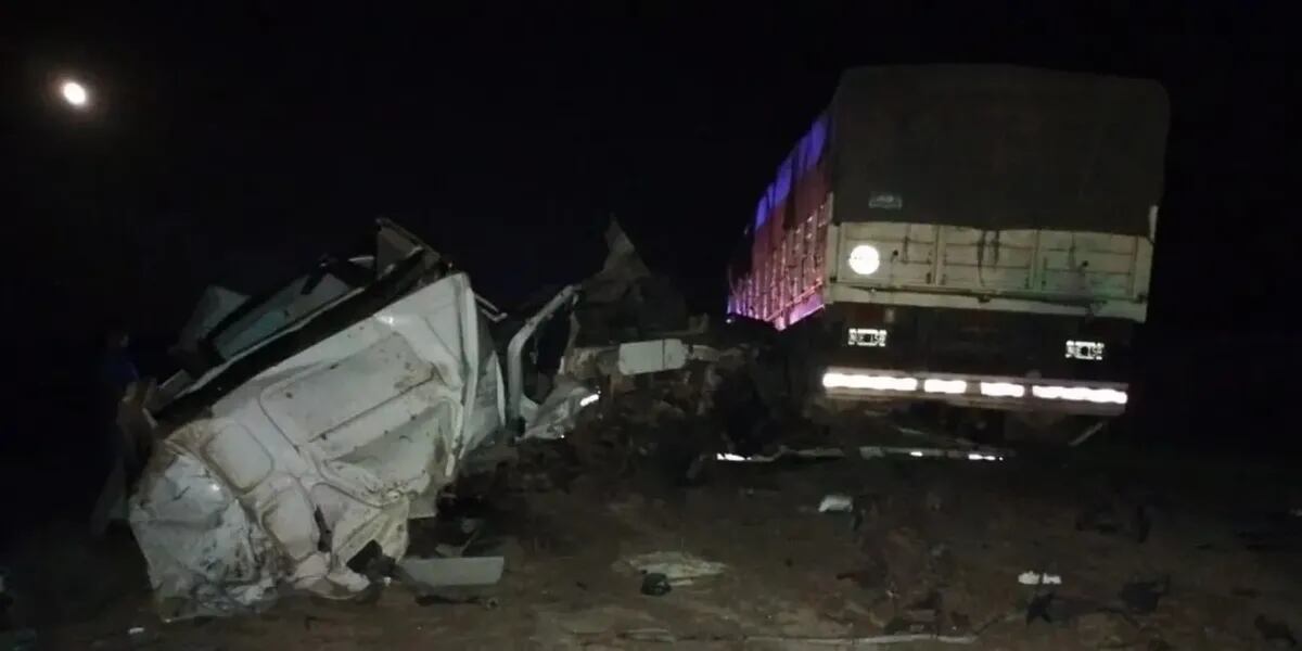Murieron 3 y 7 están graves: dos camiones y un micro chocaron en la ruta y provocaron una sangrienta tragedia