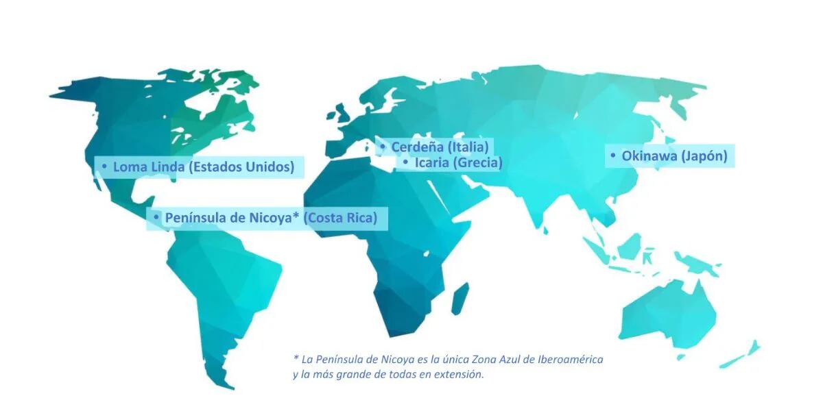 Qué son las “zonas azules”, donde viven las personas más longevas del mundo
