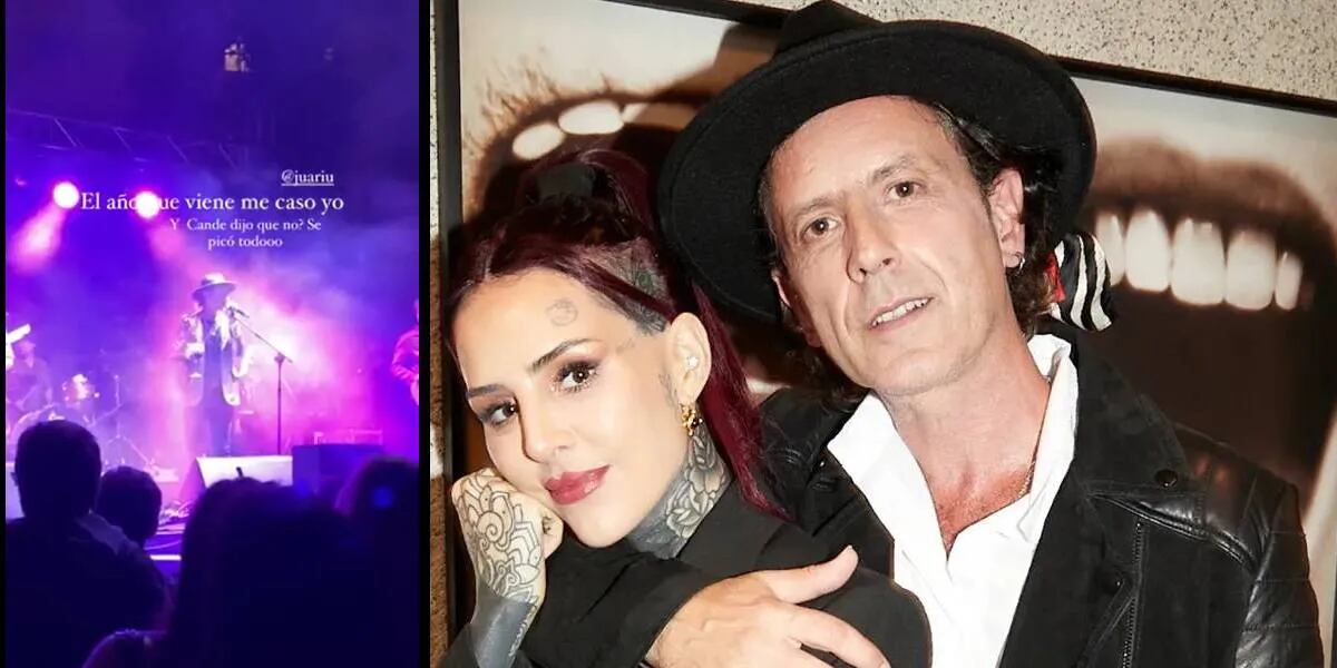 Coti Sorokin anunció que se casa con Cande Tinelli en pleno show: “Se picó”