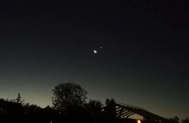 La Luna y Venus se acercarán en un evento astronómico único que podrá verse en todo el mundo a simple vista