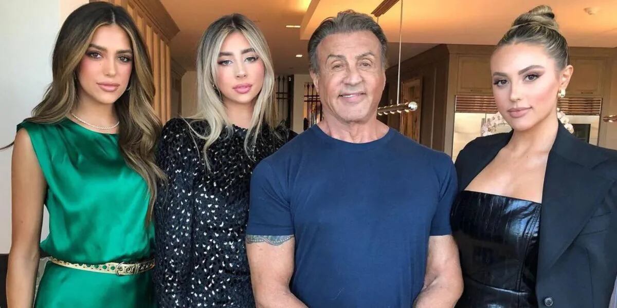 Así están hoy Sophia, Sistine y Scarlet, las hijas de Sylvester Stallone: amantes de la moda, el cine y las redes sociales