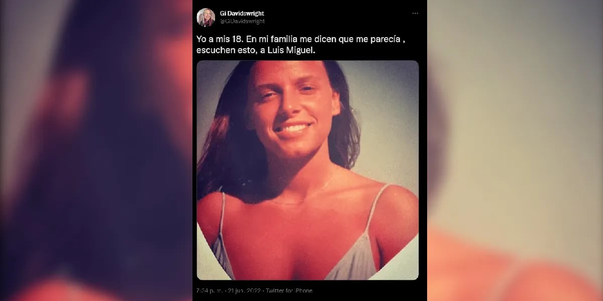 Una mujer se volvió viral en redes sociales por su parecido con Luis Miguel: “Creí que era él”