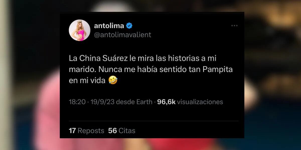 La esposa de un futbolista mandó al frente a la China Suárez y el escándalo es total: “Nunca me había sentido tan Pampita” 