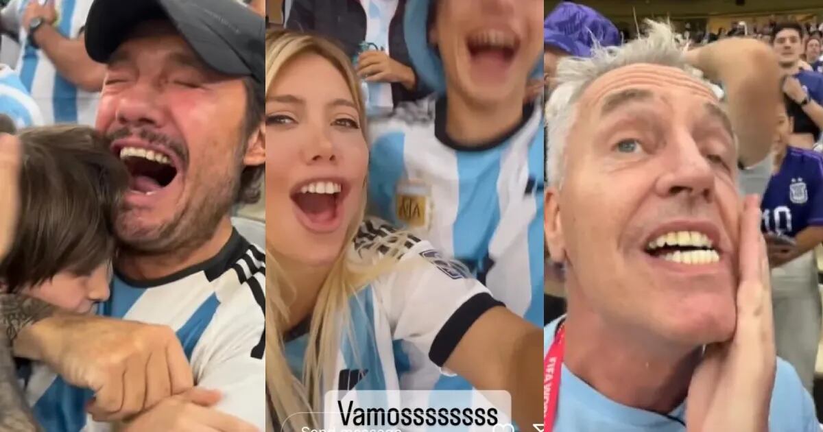 El desenfrenado festejo de los famosos tras el triunfo de Argentina en el Mundial Qatar 2022: “Más de lo que podía soñar”