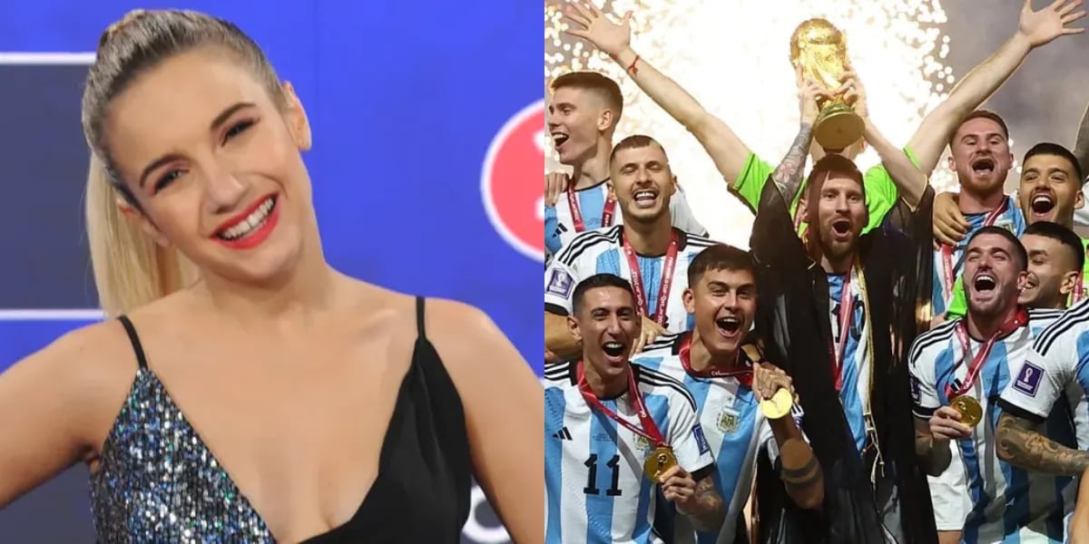 Naza Di Serio está hasta las manos con un jugador de la Selección Argentina y estalló la bomba mundial: “Me di todos los gustos”