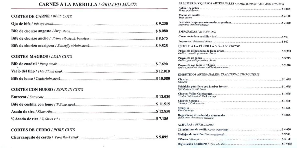 Cuál es el menú y cuánto sale comer en el restaurante al que fue Lionel Messi en Argentina: qué pidió el futbolista