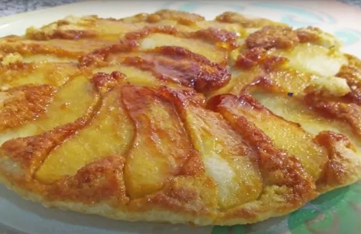 Torta de manzana sin harina, leche ni horno (bien fácil) | Cienradios