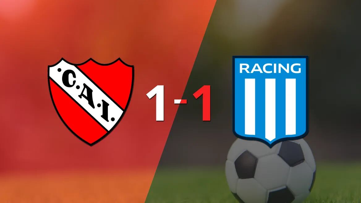 Liga Profesional 2023, Independiente empató 1 a 1 con Racing Club por la  Fecha 12 | Radio Mitre