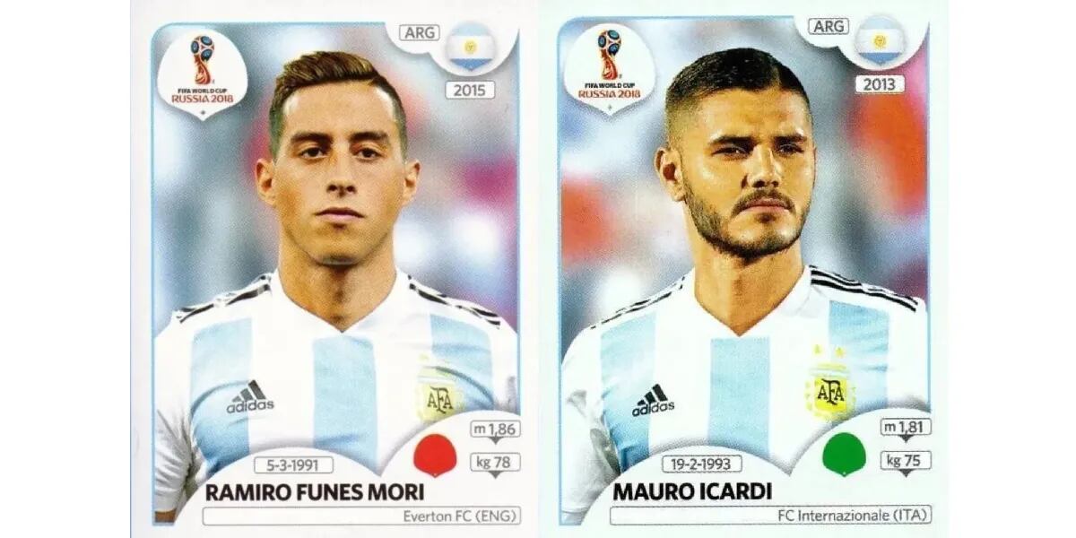 Camino a Qatar 2022: los jugadores de la Selección Argentina que aparecieron en el álbum y después no fueron convocados