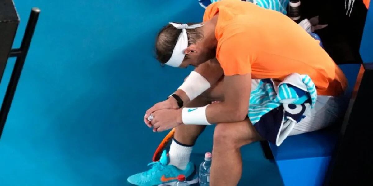 Rafa Nadal se lesionó, quedó eliminado del Abierto de Australia y aseguró estar “cansado de todo”