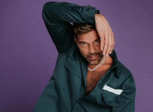 “Hoy nos vamos cómodos”: el look informal de Ricky Martin en bermudas y buzo canguro