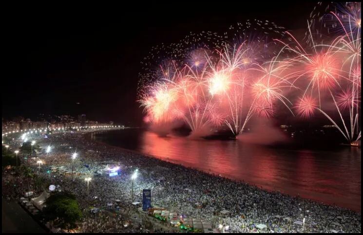Río de Janeiro canceló la tradicional fiesta de Año Nuevo en la playa por la pandemia