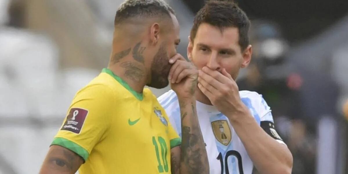 Escándalo Brasil-Argentina: la picante frase que Messi le dijo de frente a Neymar