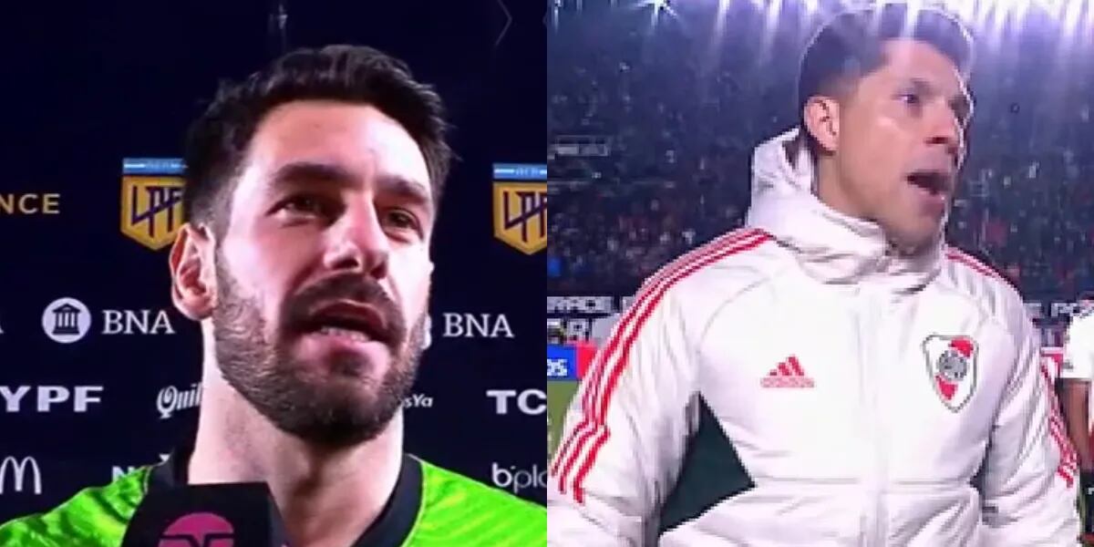 Augusto Batalla le respondió a Enzo Pérez por tratarlo de “guapo” tras el final caliente entre San Lorenzo y River: “Cosas del partido” 