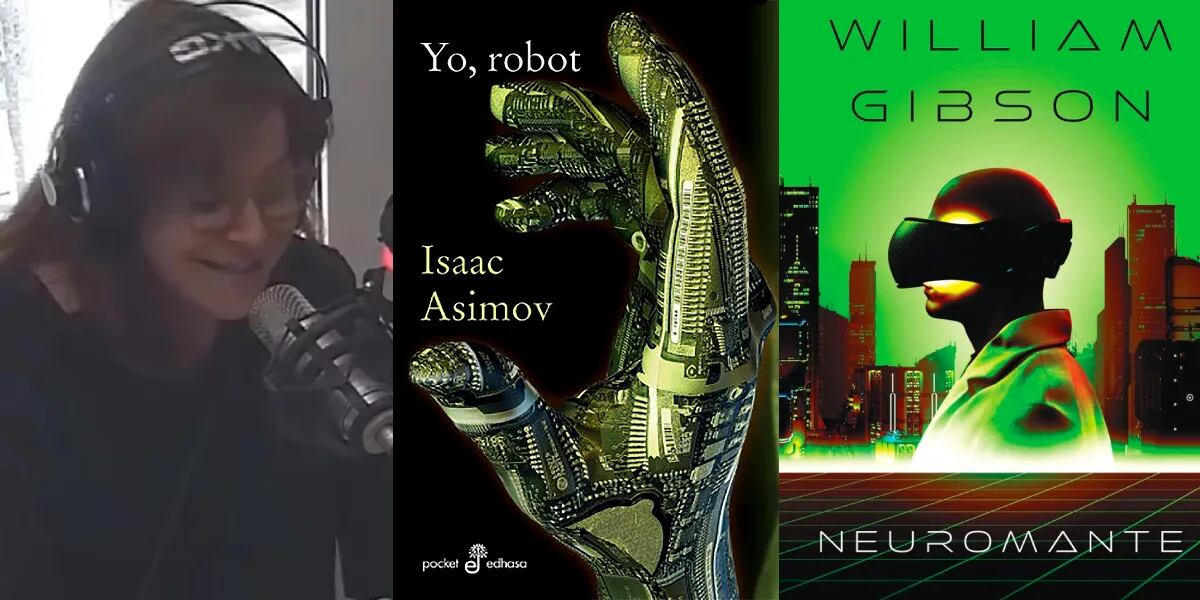 “Yo, robot” y “Neuromante”, las recomendaciones literarias de Flavia Pittella