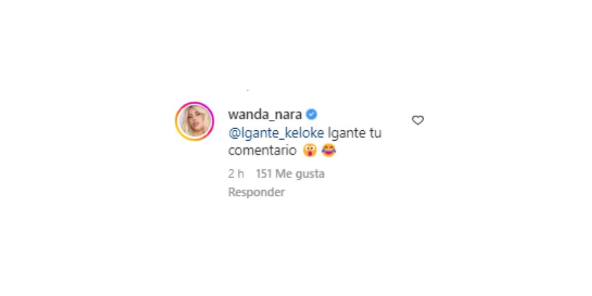 L-Gante le tiró un filoso palito a Wanda Nara y ella redobló la apuesta: “¿Te peinás o te peino?”